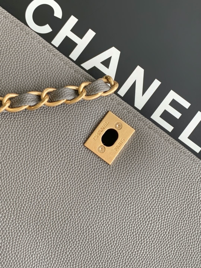 Ch**el top handle bags